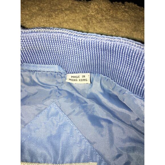 Vtg 80's Members Only Jacket Blue Windbreaker Mens Size 44 Made in Hong Kon - Picture 5 of 9